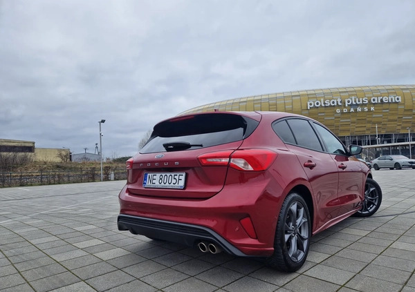 Ford Focus cena 71500 przebieg: 59300, rok produkcji 2018 z Gdańsk małe 379